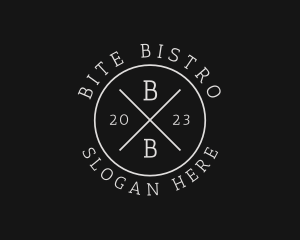 Professional Hipster Pub Bistro logo design