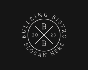 Professional Hipster Pub Bistro logo design