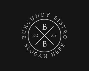 Professional Hipster Pub Bistro logo design