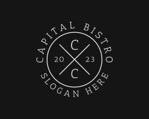 Professional Hipster Pub Bistro logo design