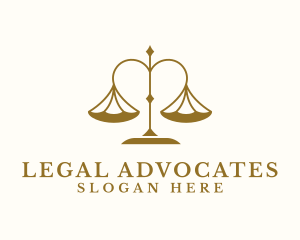 Gold Justice Law Firm logo design