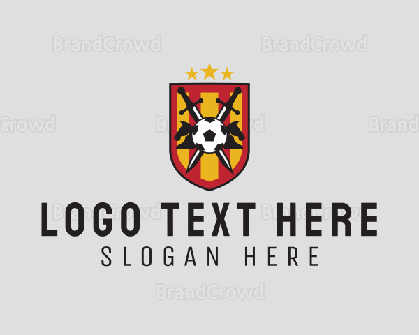 Soccer Team Shield Logo