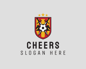 Sports Team - Soccer Team Shield logo design