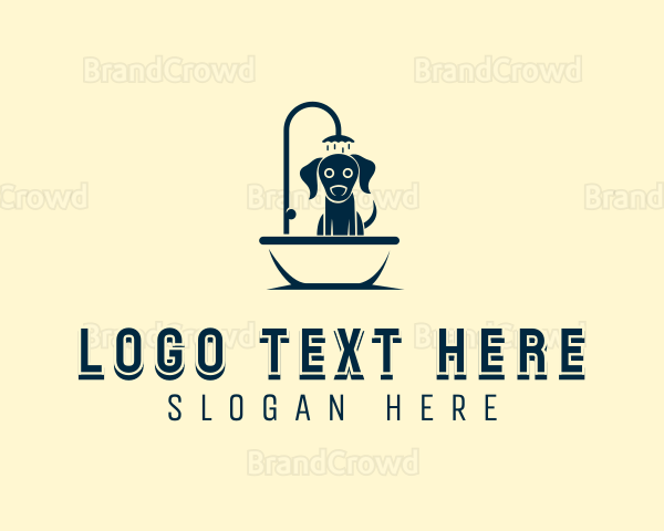 Shower Dog Grooming Logo