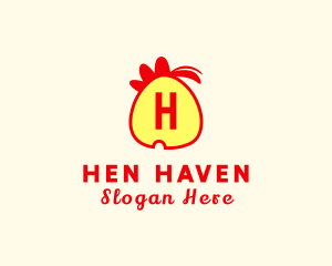 Chicken Egg Poultry Farm logo design