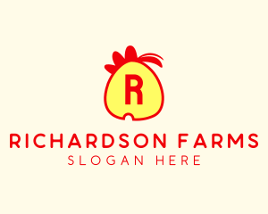 Chicken Egg Poultry Farm logo design