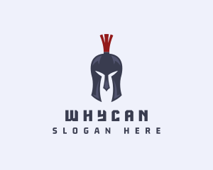 Spartan Helmet Warrior Logo