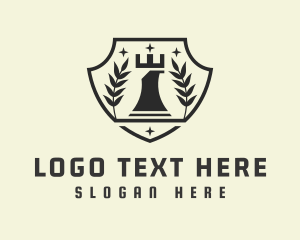 Strategist - Rook Chess Team logo design