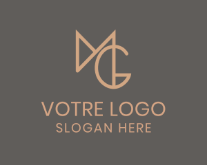 Plastic Surgeon - Geometric Letter M & G logo design