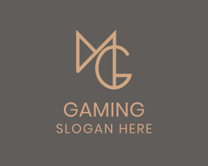 Makeup - Geometric Letter M & G logo design