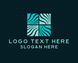 Trading - Creative Waves Window logo design