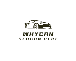 Sports Car Transportation Logo