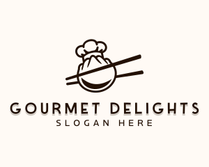 Dim Sum Chef logo design