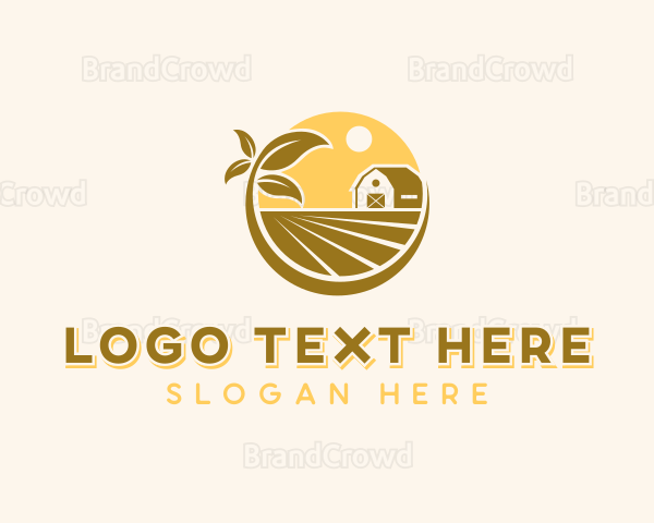 Farmhouse Landscaping Garden Logo