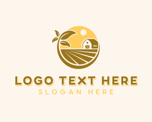 Farmhouse Landscaping Garden Logo