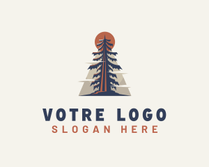 Agriculture - Pine Tree Nature Camp logo design
