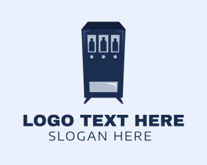 Vending Machine - Milk Bottle Dispenser logo design