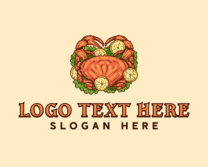 Crab - Oregon Seafood Crab logo design