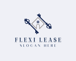 Residential Property Key logo design