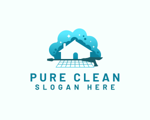 Pressure Wash Cleaning logo design