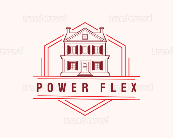 Residential Mansion Property Logo