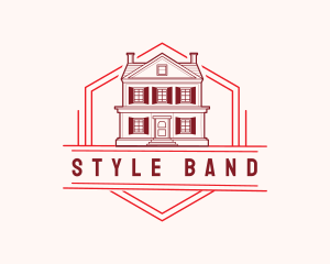 Residential Mansion Property Logo