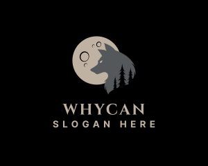 Wild Wolf Forest Logo