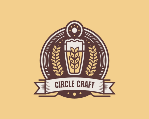 Liquor Beer Pub logo design