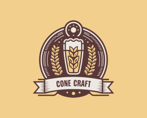 Liquor Beer Pub logo design