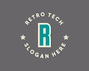 Retro Athlete Sport Apparel logo design