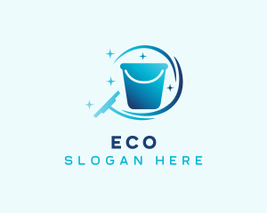 Cleaning Bucket Squilgee Logo