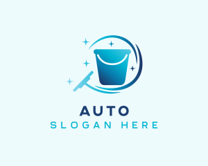 Cleaning Bucket Squilgee Logo