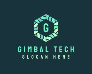 Hexagonal Tech Software logo design