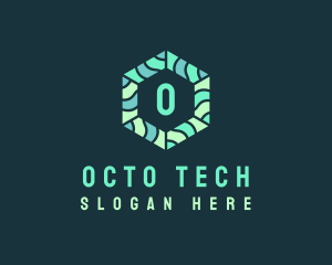 Hexagonal Tech Software logo design