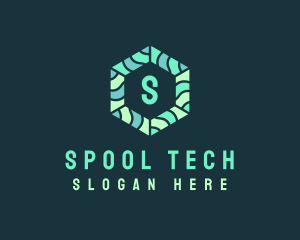 Hexagonal Tech Software logo design