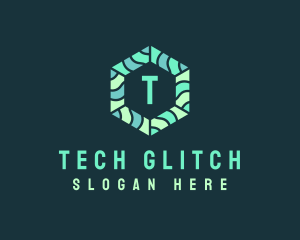 Hexagonal Tech Software logo design