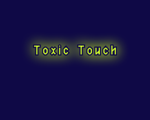 Toxic - Toxic Neon Glow logo design