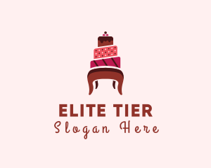 Tier - Tier Cake Seat logo design