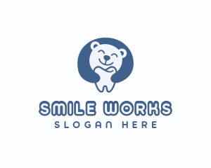 Dental - Bear Dental Tooth logo design