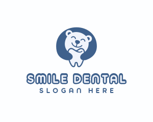Dental - Bear Dental Tooth logo design