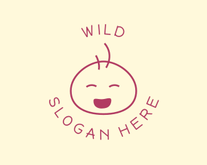 Child - Happy Smile Infant logo design