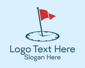 Flag Alarm Clock  Logo