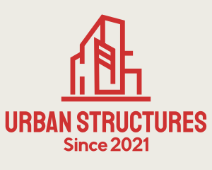 Buildings - Red City Buildings logo design