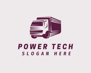 Truckload - Courier Truck Delivery logo design
