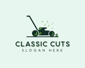 Landscaper Garden Mowing logo design