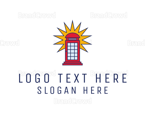 London Phone Booth Logo
