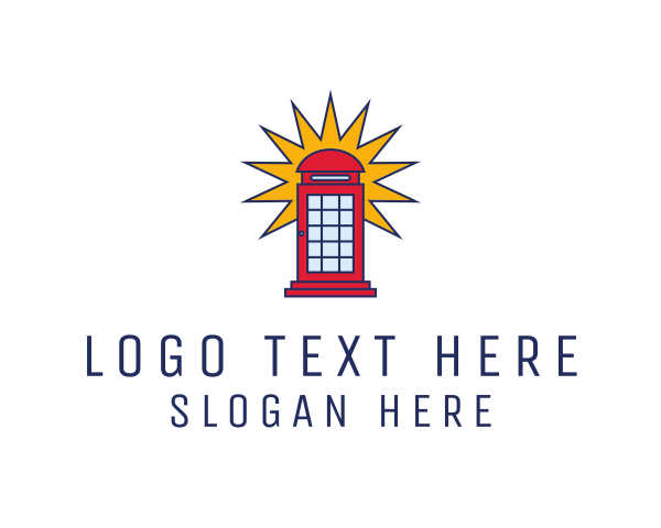 Phone - London Phone Booth logo design