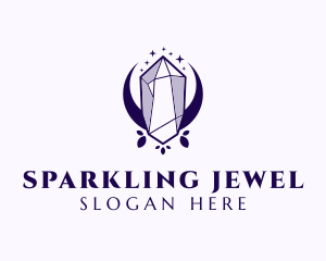 Moon Gem Jewelry logo design