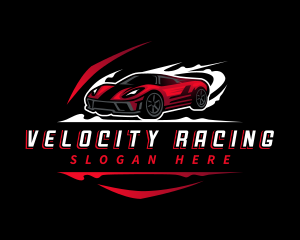 Car Automotive Racing logo design