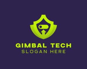 Shield Tech Security logo design